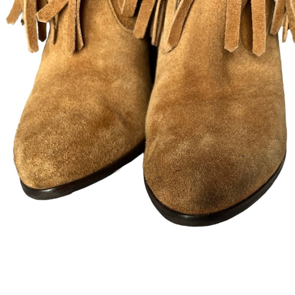 Meda genuine leather fringe western boots size 7US - Picture 10 of 11